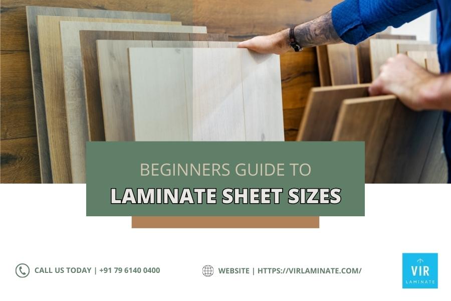 Laminate Sheet Sizes